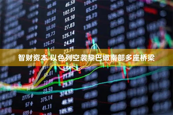 智财资本 以色列空袭黎巴嫩南部多座桥梁